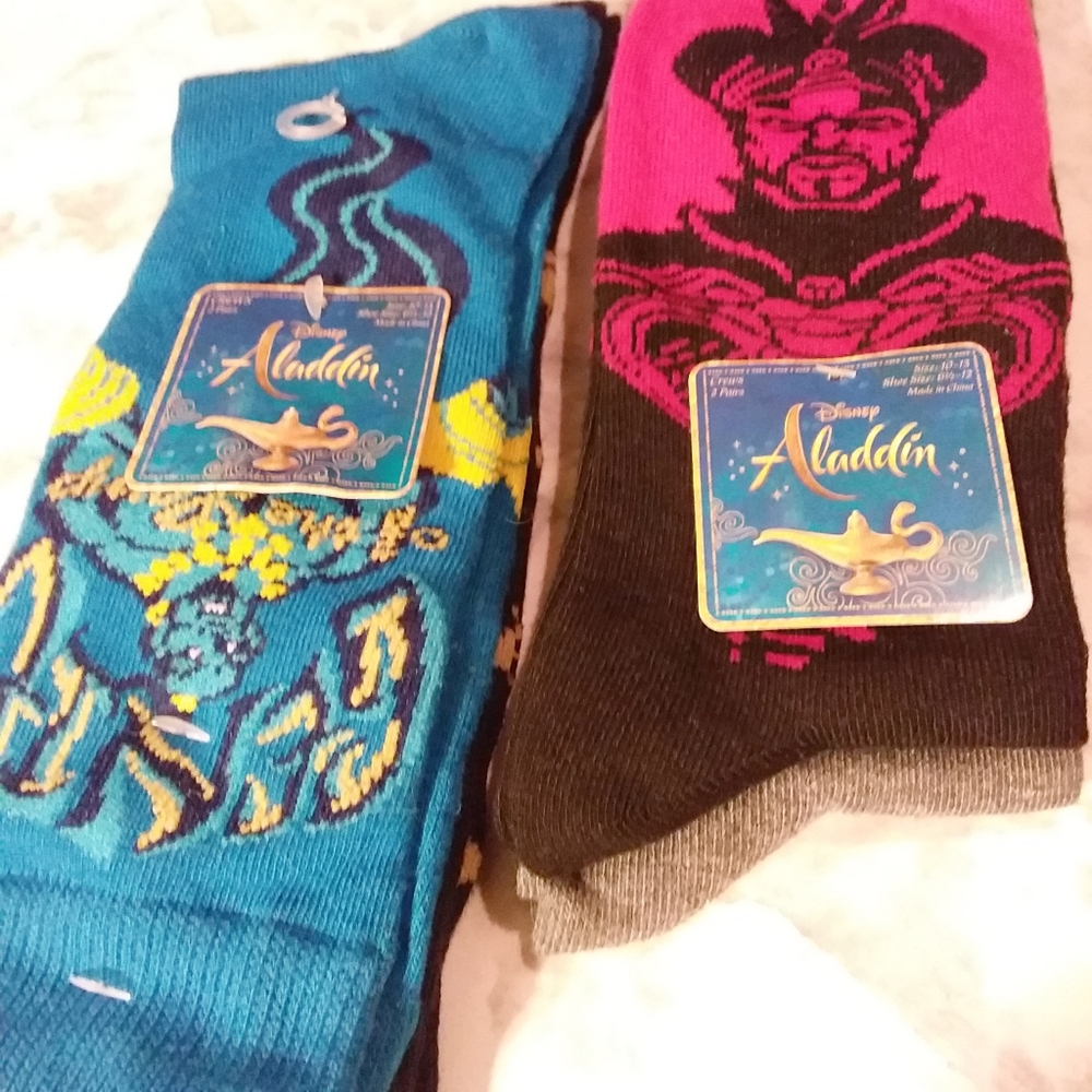 2/$15 Aladdin Sock Bundle - Picture 3 of 11